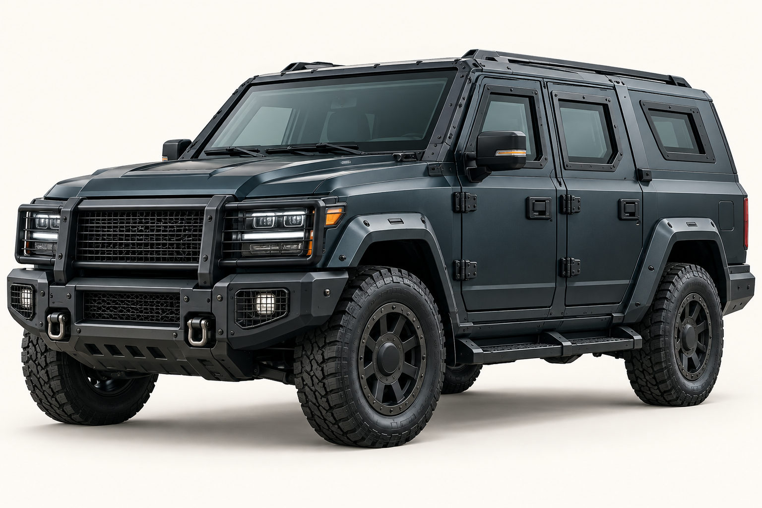 Armored special-purpose SUV